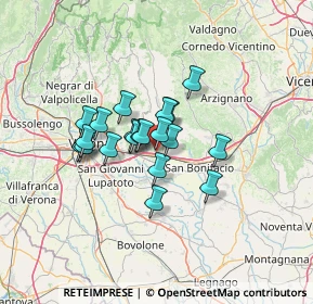 Mappa Viale del Commercio, 37030 Colognola ai Colli VR, Italia (9.062)