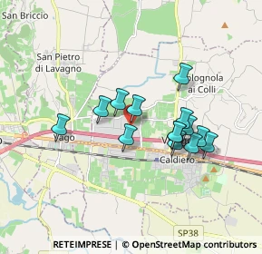 Mappa Viale del Commercio, 37030 Colognola ai Colli VR, Italia (1.44786)