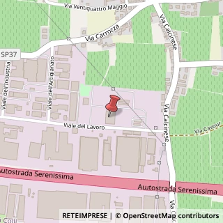 Mappa Viale del Commercio, 3, 37030 Colognola ai Colli, Verona (Veneto)