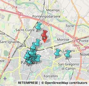 Mappa Via Arcangelo Corelli, 35132 Padova PD, Italia (1.82389)