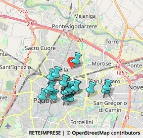 Mappa Via Arcangelo Corelli, 35132 Padova PD, Italia (1.7065)