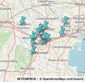 Mappa Via Arcangelo Corelli, 35132 Padova PD, Italia (8.67308)