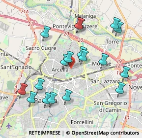 Mappa Via Francesco Geminiani, 35132 Padova PD, Italia (2.05889)