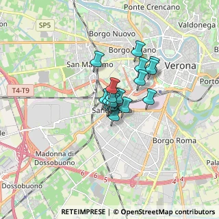 Mappa Via Cavalchina, 37137 Verona VR, Italia (0.88176)