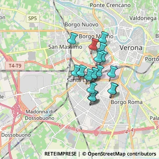 Mappa Via Cavalchina, 37137 Verona VR, Italia (1.24263)