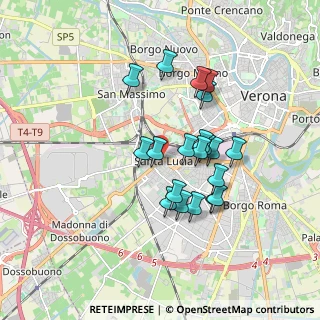 Mappa Via Cavalchina, 37137 Verona VR, Italia (1.482)