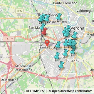 Mappa Via Cavalchina, 37137 Verona VR, Italia (1.9295)