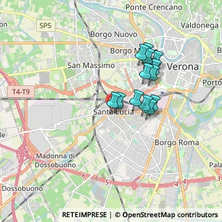 Mappa Via Cavalchina, 37137 Verona VR, Italia (1.45923)