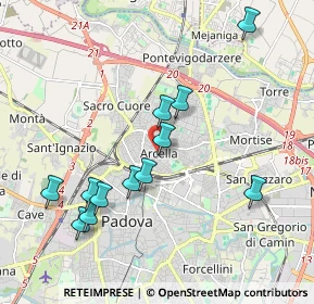 Mappa Via Tiziano Aspetti, 35132 Padova PD, Italia (1.95583)