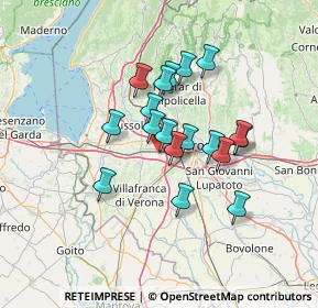 Mappa Via Paradiso, 37066 Caselle VR, Italia (10.55389)