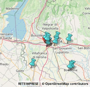 Mappa Via Paradiso, 37066 Caselle VR, Italia (9.86909)
