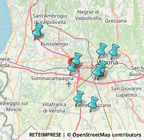 Mappa Via Paradiso, 37066 Caselle VR, Italia (6.59273)