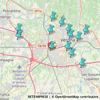 Mappa Via Generale Passalacqua, 37137 Verona VR, Italia (4.30923)