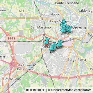 Mappa Via Generale Passalacqua, 37137 Verona VR, Italia (1.395)