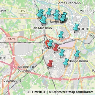 Mappa Via Generale Passalacqua, 37137 Verona VR, Italia (2.176)