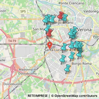 Mappa Via Agostino Guerrieri, 37137 Verona VR, Italia (2.0605)