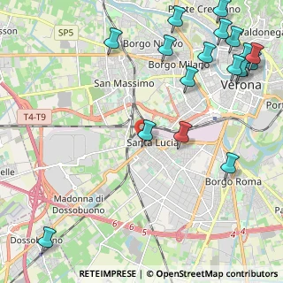 Mappa Via Generale Passalacqua, 37137 Verona VR, Italia (3.04118)