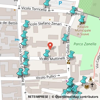Mappa Vicolo Mutinelli, 37038 Soave VR, Italia (0.1072)