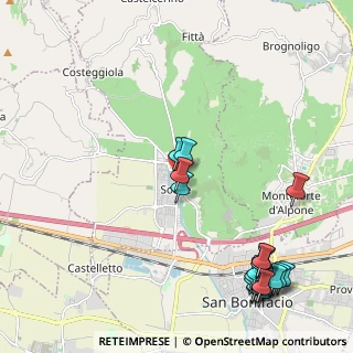 Mappa Vicolo Mutinelli, 37038 Soave VR, Italia (2.76444)