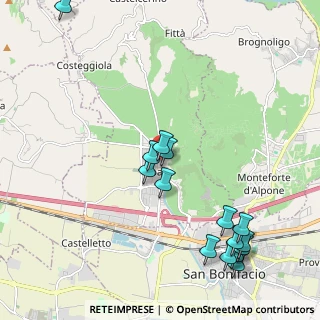 Mappa Vicolo Mutinelli, 37038 Soave VR, Italia (2.458)