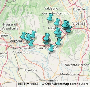 Mappa Vicolo Mutinelli, 37038 Soave VR, Italia (10.3405)