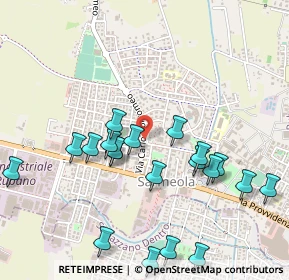 Mappa Via Carlo Borromeo, 35030 Sarmeola PD, Italia (0.5455)