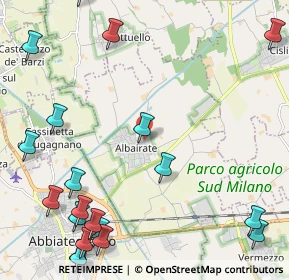 Mappa Via Madre Teresa di Calcutta, 20080 Albairate MI, Italia (3.155)