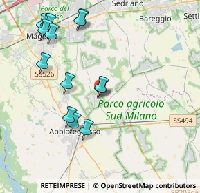 Mappa Via Madre Teresa di Calcutta, 20080 Albairate MI, Italia (4.38714)