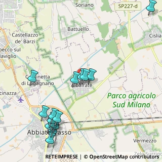 Mappa Via Robarello, 20090 Buccinasco MI, Italia (2.51667)