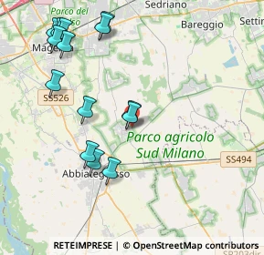 Mappa Via San Giorgio, 20080 Albairate MI, Italia (4.49143)