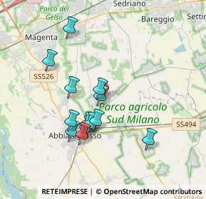 Mappa Via San Giorgio, 20080 Albairate MI, Italia (3.25538)