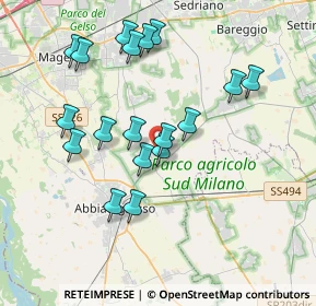 Mappa Via San Giorgio, 20080 Albairate MI, Italia (3.64944)