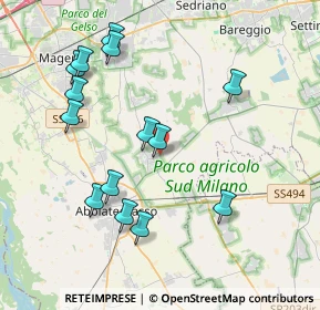 Mappa Via San Giorgio, 20080 Albairate MI, Italia (4.105)