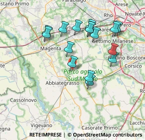 Mappa Via San Giorgio, 20080 Albairate MI, Italia (7.21875)