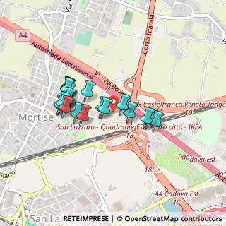 Mappa Via dell'Ippodromo, 35129 Padova PD, Italia (0.4)