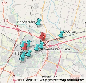 Mappa Via dell'Ippodromo, 35129 Padova PD, Italia (3.38)