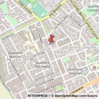 Mappa Via Filippo Brunelleschi,  43, 20090 Trezzano sul Naviglio, Milano (Lombardia)