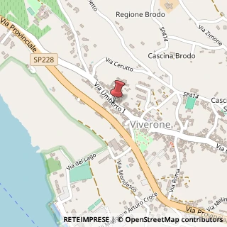 Mappa Via umberto i 39, 13881 Viverone, Biella (Piemonte)