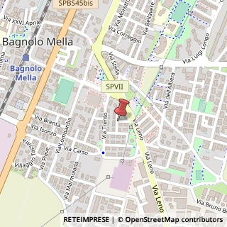 Mappa Via Gorizia, 14, 25021 Bagnolo Mella, Brescia (Lombardia)
