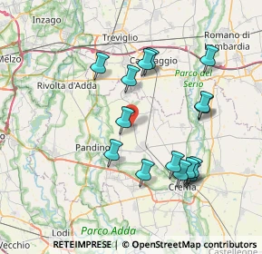 Mappa 26017 Pieranica CR, Italia (7.34533)