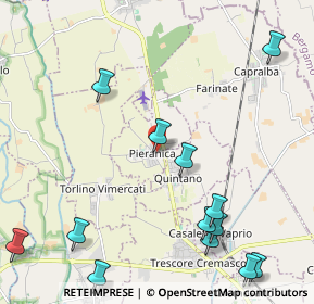 Mappa Via Roma, 26017 Pieranica CR, Italia (2.78692)