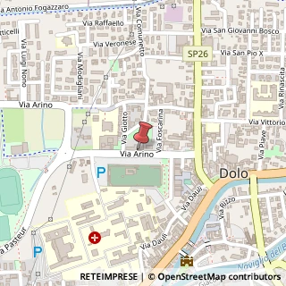 Mappa Via Arino, 4, 30031 Dolo, Venezia (Veneto)