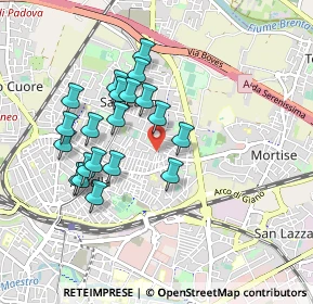 Mappa Via Saetta, 35100 Padova PD, Italia (0.825)