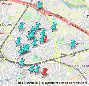 Mappa Via Saetta, 35100 Padova PD, Italia (0.972)