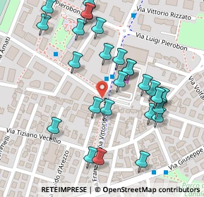 Mappa Via Saetta, 35100 Padova PD, Italia (0.13214)