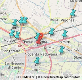Mappa Via Gino Luisari, 35129 Padova PD, Italia (2.095)