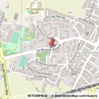 Mappa Via Riccardo Bajardi,  5, 35129 Padova, Padova (Veneto)