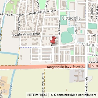 Mappa Via vanvitelli 1, 28100 Novara, Novara (Piemonte)