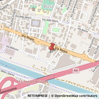 Mappa Via Regia, 78, 35010 Vigonza, Padova (Veneto)