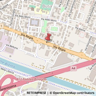 Mappa Via Regia, 73, 35010 Vigonza, Padova (Veneto)